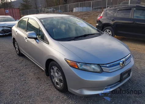 2012 Honda Civic Hybrid z USA, uszkodzony, nr VIN JHMFB4F39CS000146